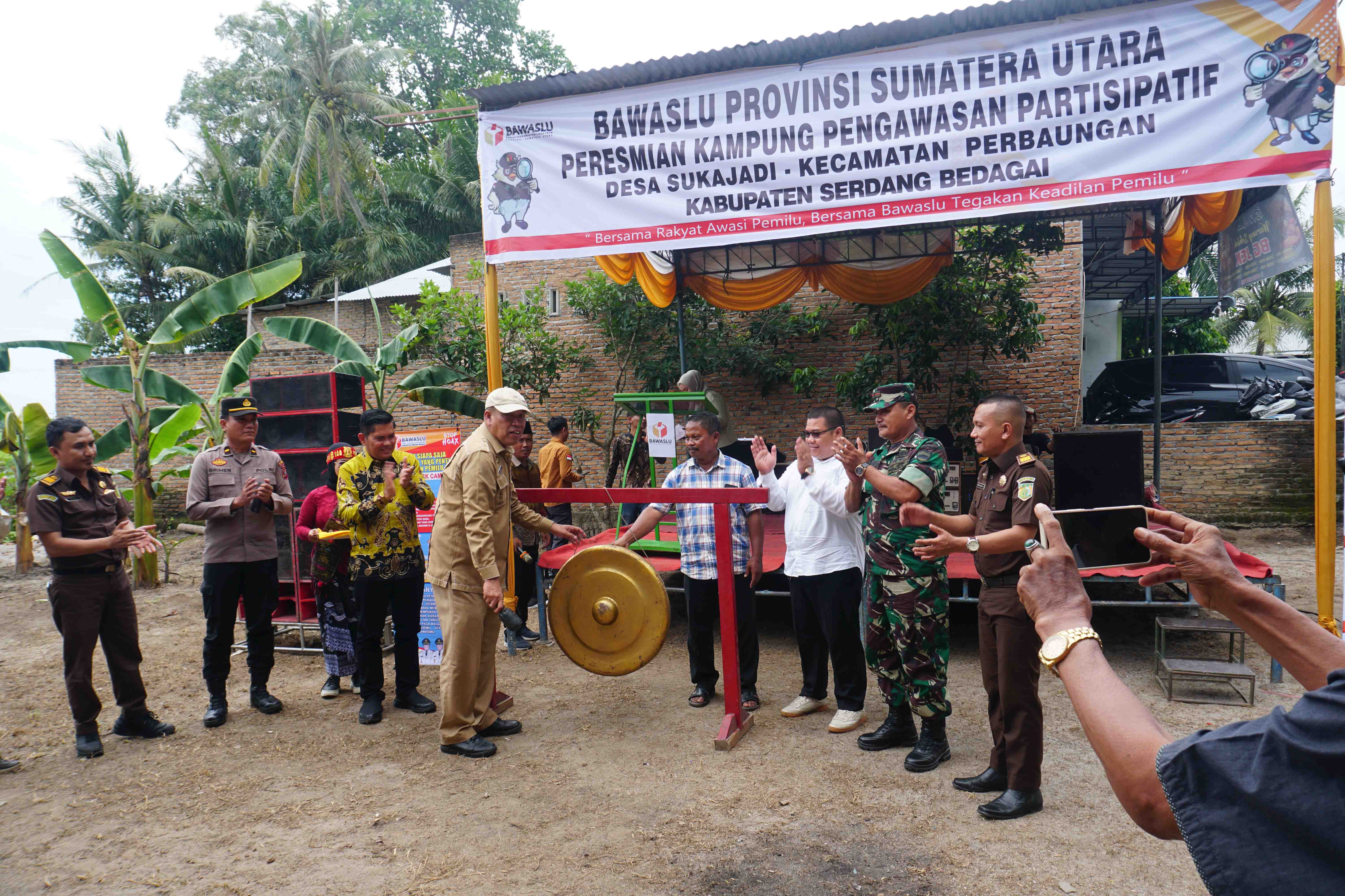 Peresmian Kampung Pengawasan Partisipatif