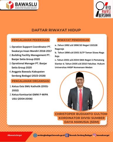 Riwayat Kordiv SDM