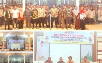 Dokumen diambil saat pelaksanaan BIMTEK PTPS se-Kecamatan Pegajahan, Jum'at (9/2/2024).