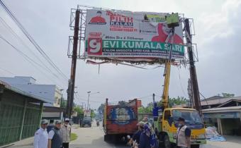 Dokumentasi Saat Penertiban APK dan BK